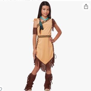 Girls Indian costume. Size 8-10. Plus extras!